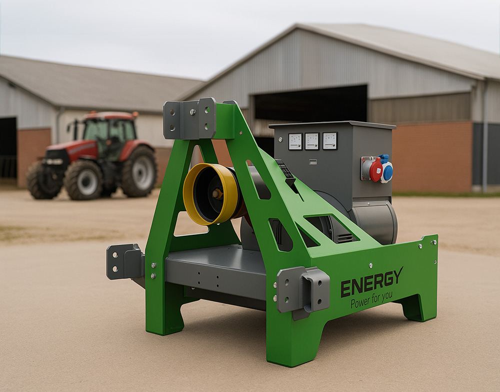 Traktorgenerator EY-85TCS - Billede 2